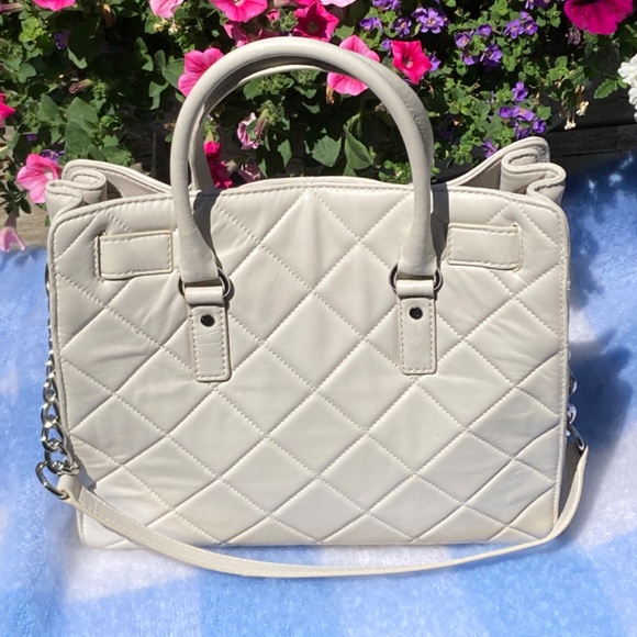 Large Michael Kors Leather Shoulder Bag - Picture 9 of 16